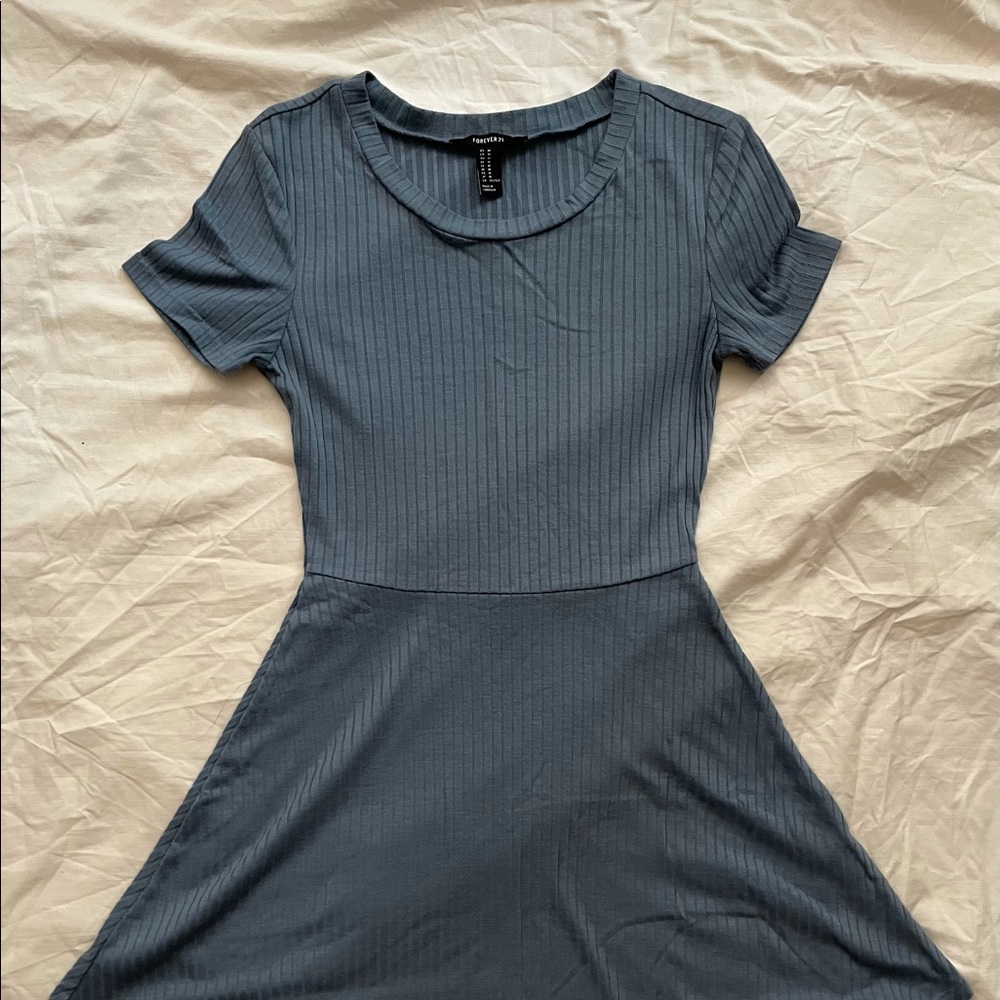 Blue-gray dress